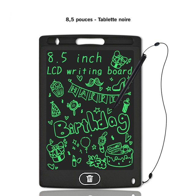 Tablette de dessin pour enfant - Tablette graphique écran LCD