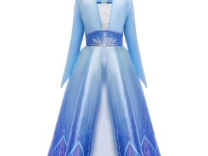 REINE DES NEIGES Elsa Déguisement Robe Adulte Tout Tailles Bleu